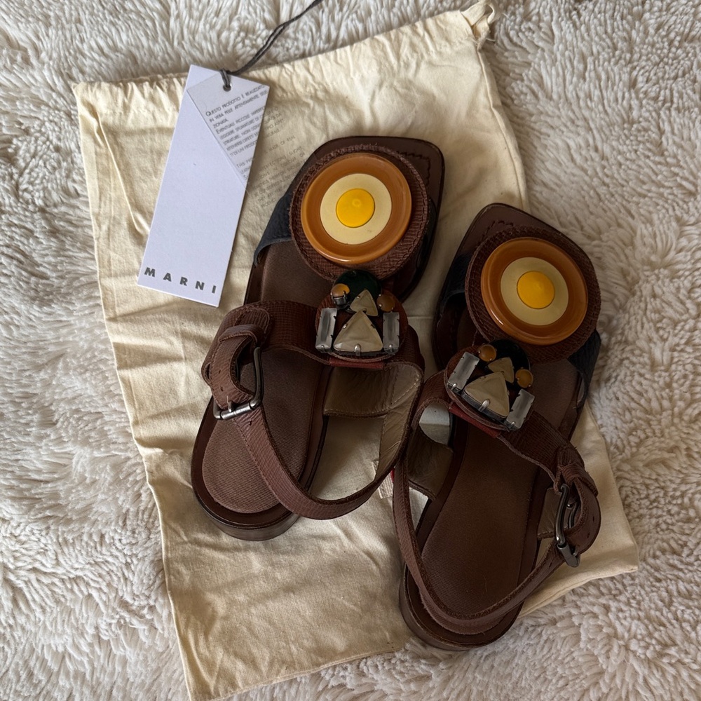 Marni Sandals size 37.5 - Picture 6 of 6